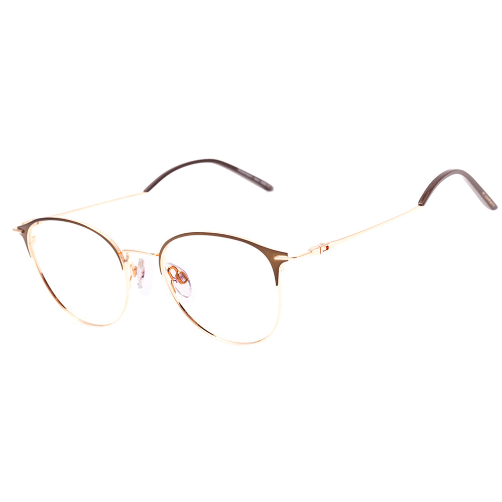 Hickmann HI 1133 01A Marrom e Dourado Brilho - 50 mm