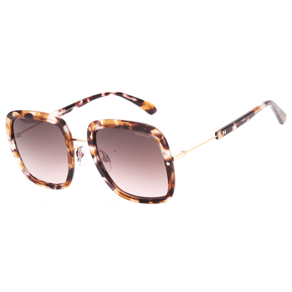 Hickmann HI 3149 G21 Marrom Mesclado / Marrom Degradê - Lente 5,3 cm  - Sol