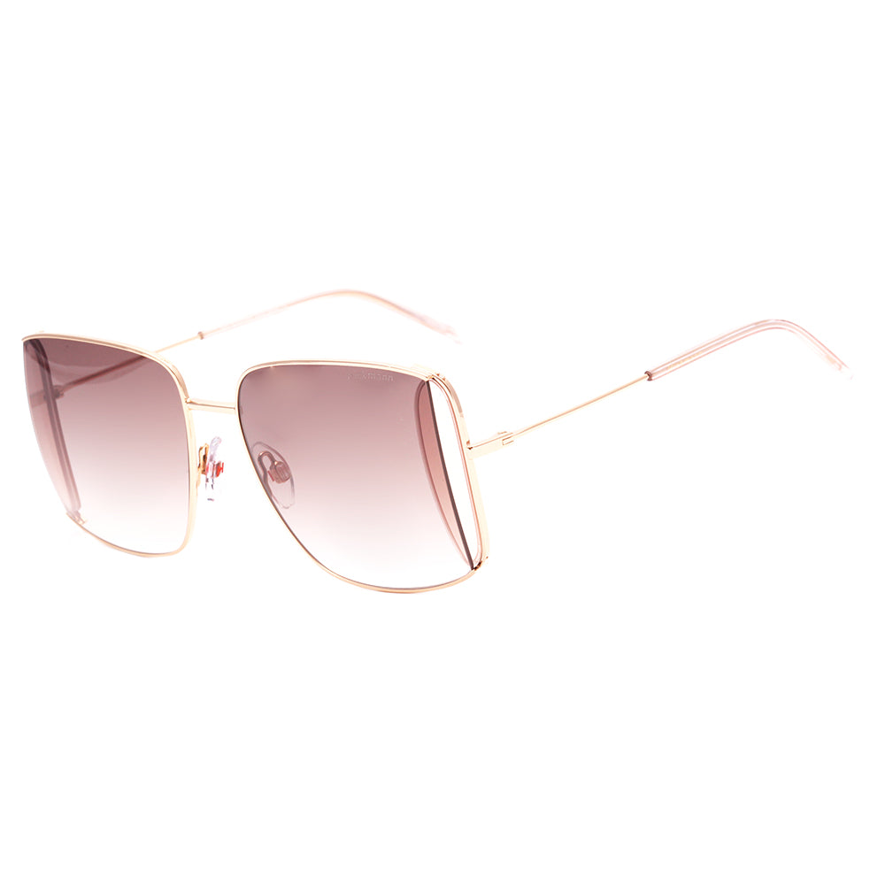 Hickmann HI 3142 04A Dourado Brilho / Marrom Degradê - 55 mm