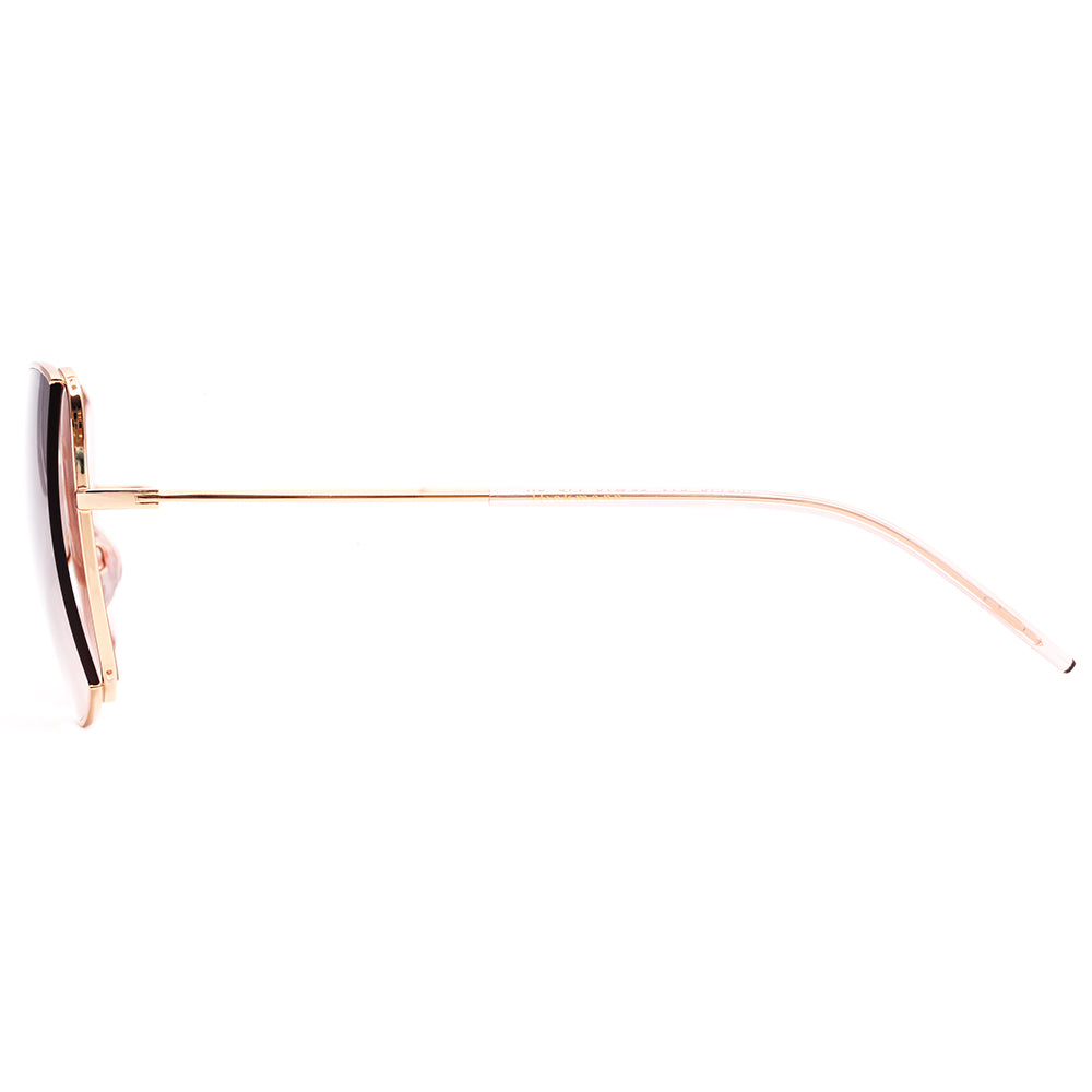 Hickmann HI 3142 04A Dourado Brilho / Marrom Degradê - 55 mm