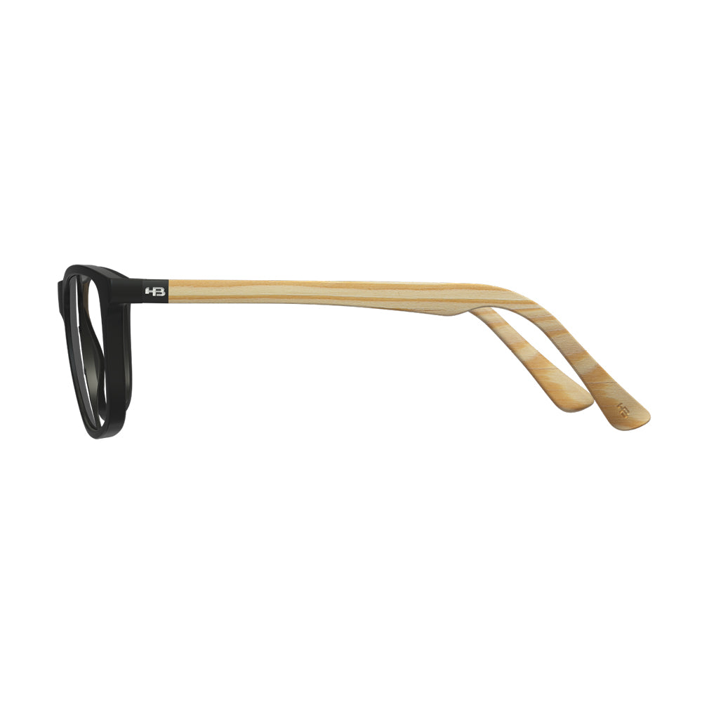 HB Polytech 0366 Matte Black Wood - 56 mm