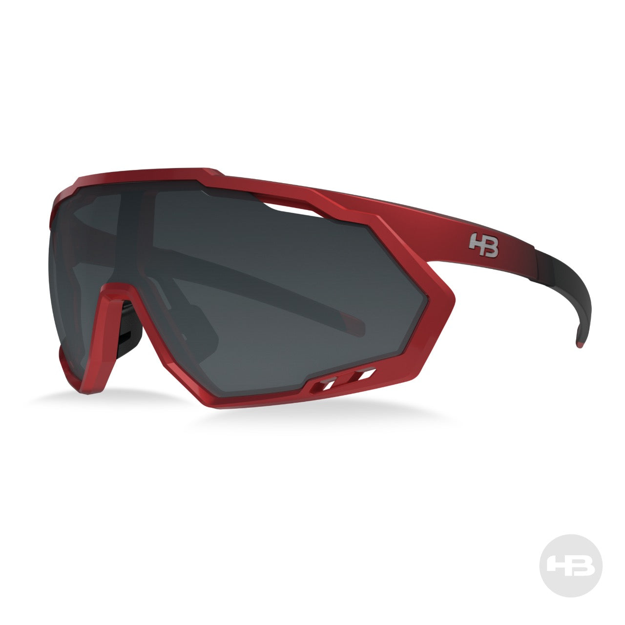 HB Spin Gradient Red/ Black Gray/ Cristal - 146 mm - Sol