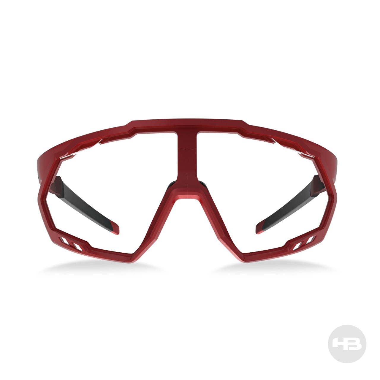HB Spin Gradient Red/ Black Gray/ Cristal - 146 mm - Sol