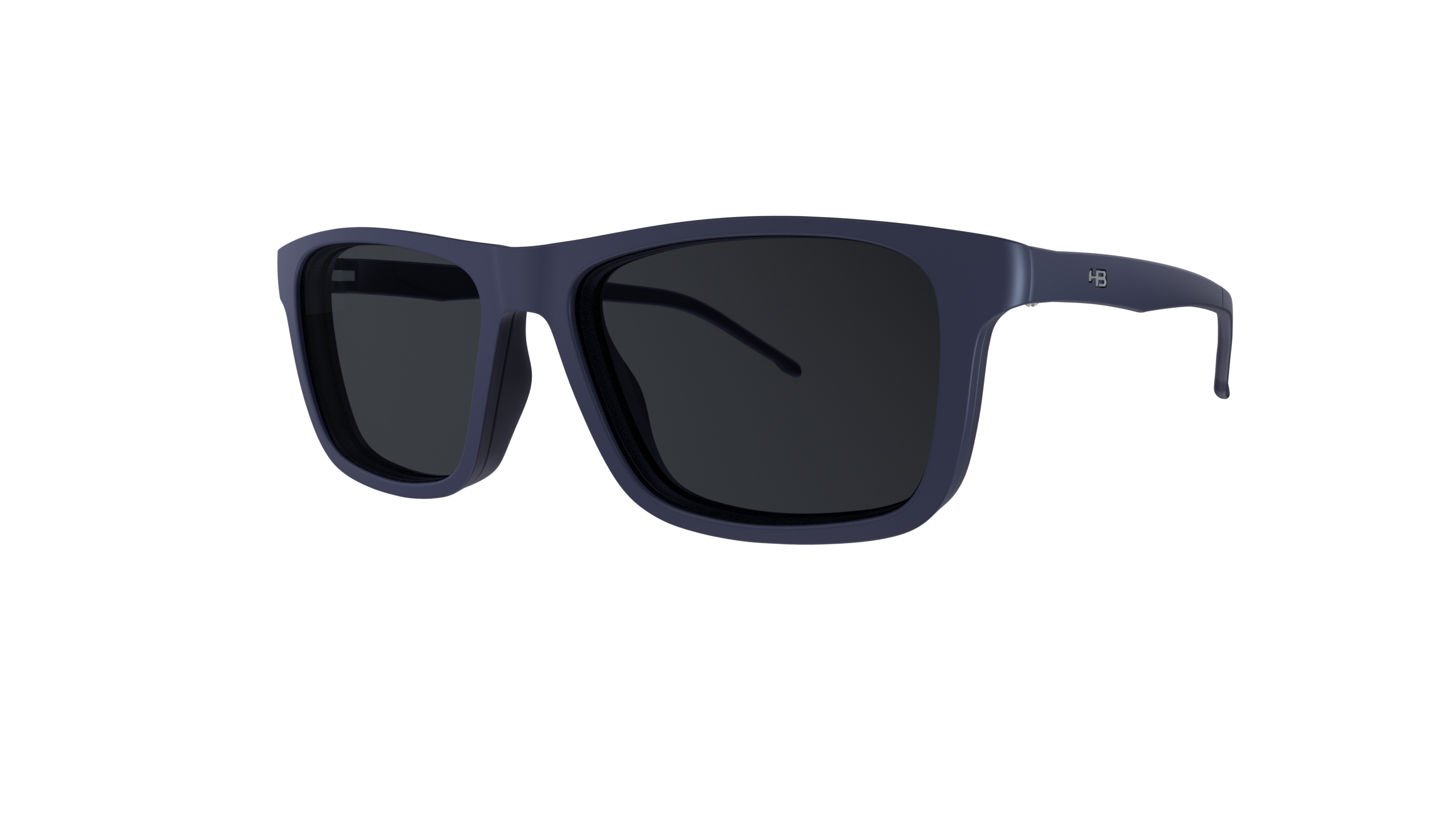 HB 0351 Switch Clip On Matte Navy / Gray Polarized - Lente 5,2 cm