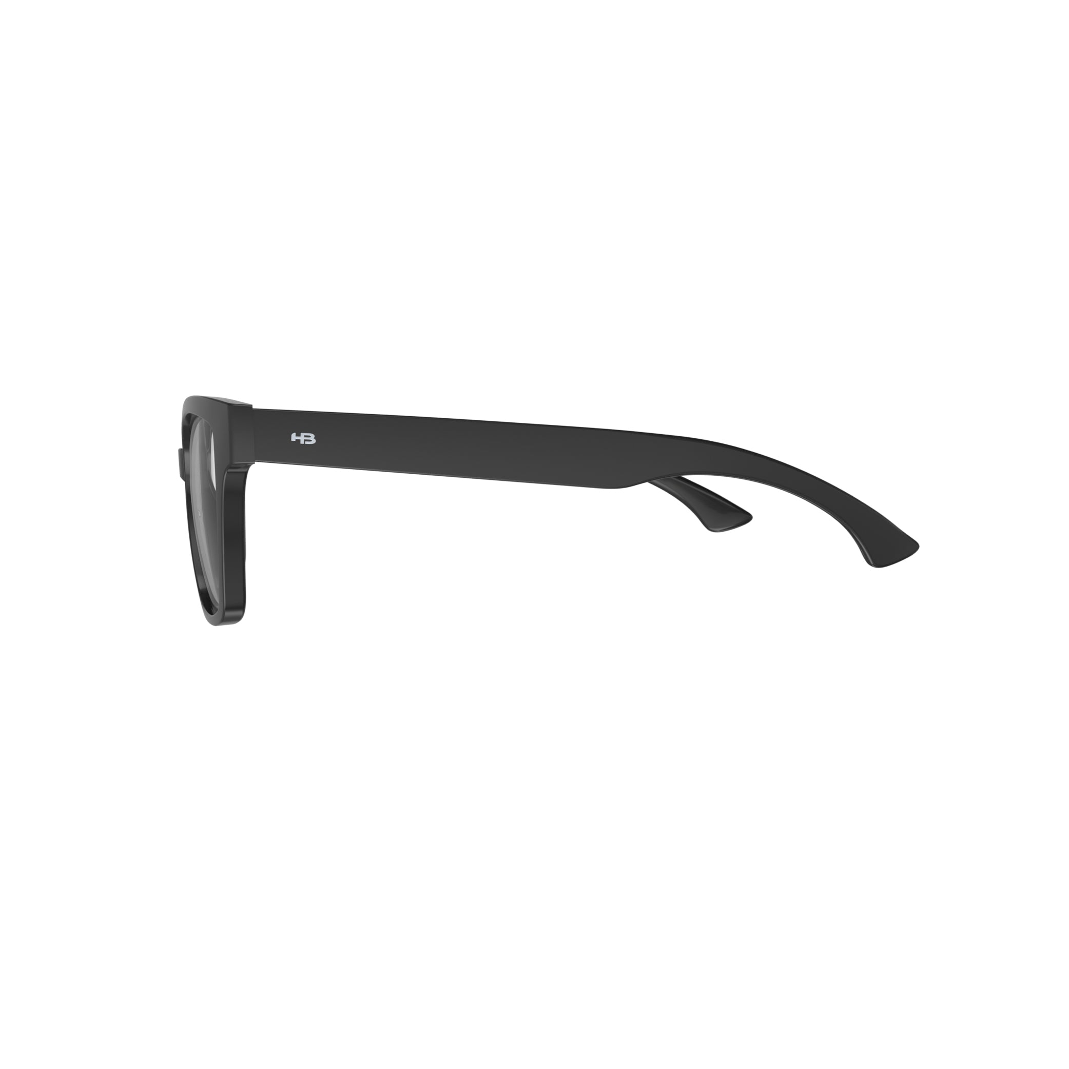 HB 0403 Switch Clip On Gloss Black / Polarized Gray - 51 mm