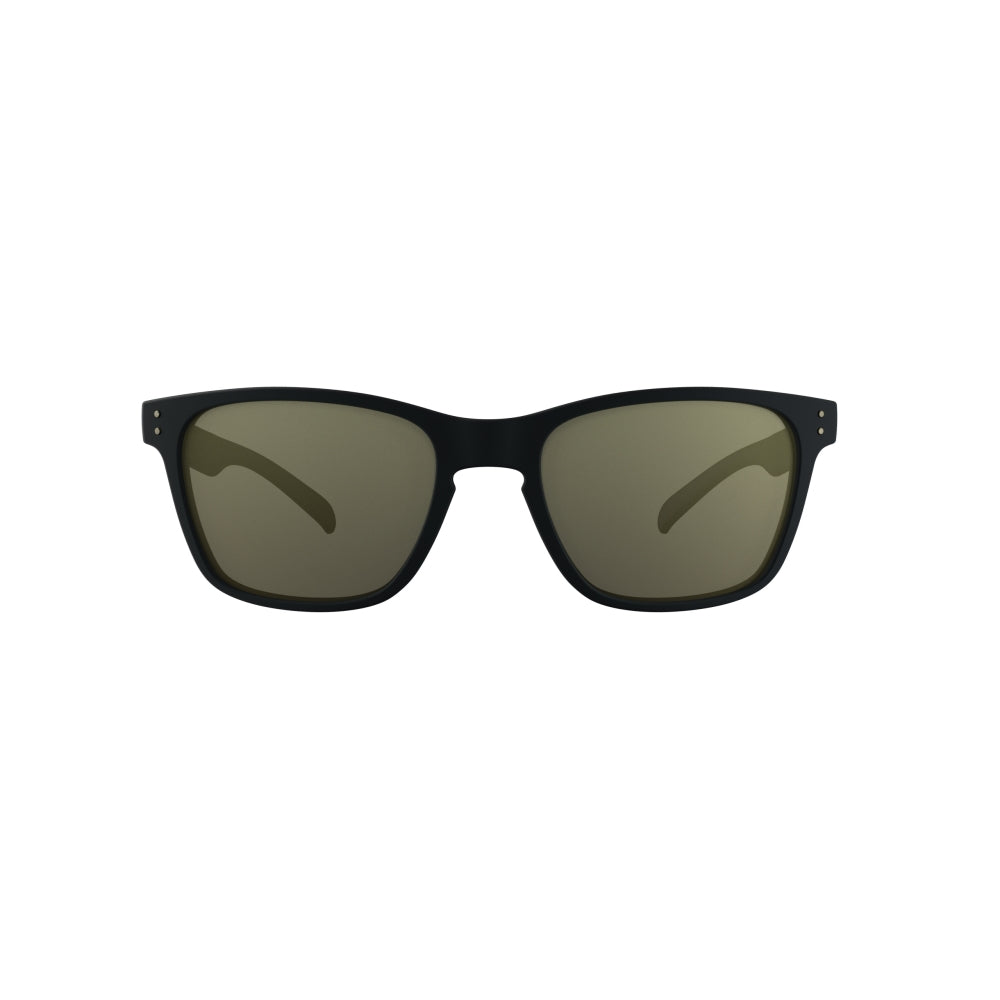 Óculos de Sol HB Gipps II Matte Black / Gold Espelhado - 55 mm
