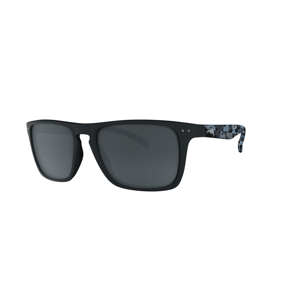 Óculos de Sol HB Cody Matte Black Camouflaged / Gray - 55 mm