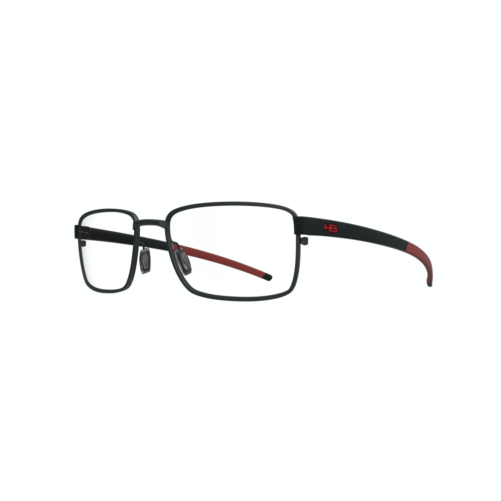 HB Duotech M 93423 Matte Black D. Red - 55 mm - Grau