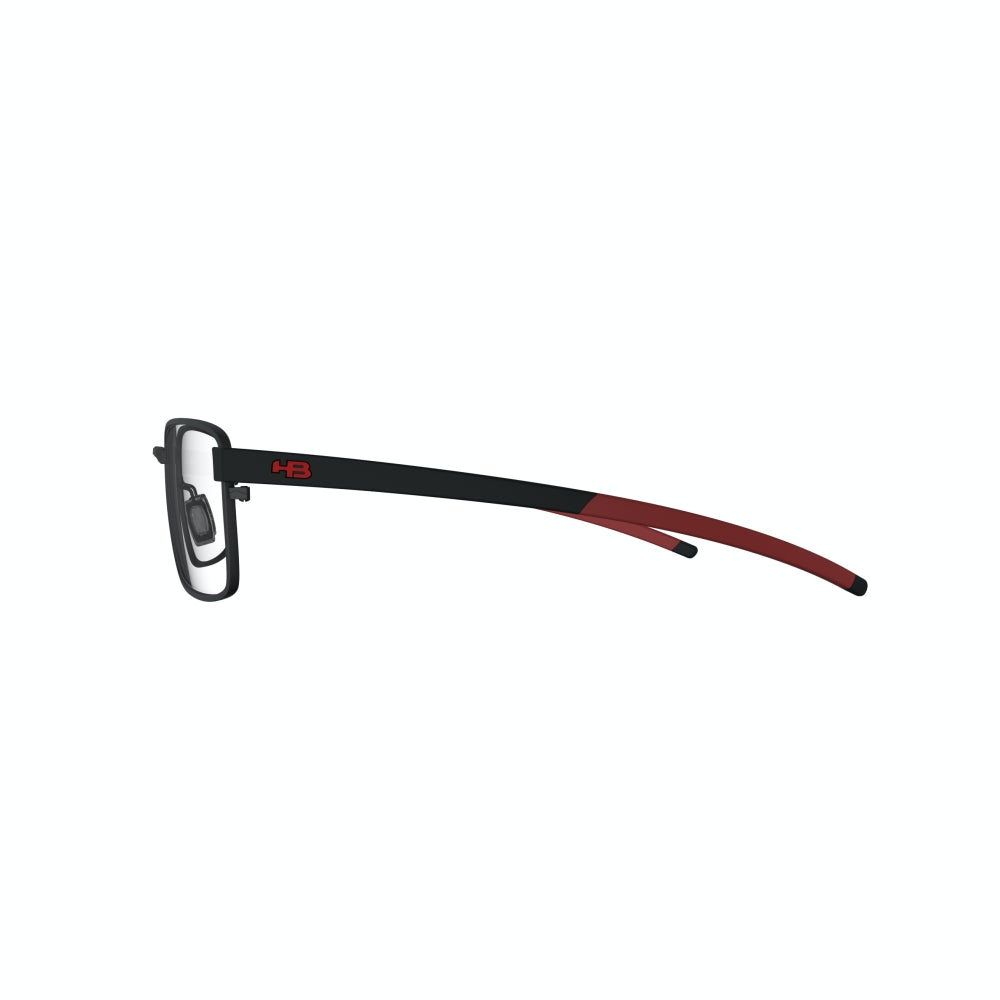 HB Duotech M 93423 Matte Black D. Red - 55 mm - Grau