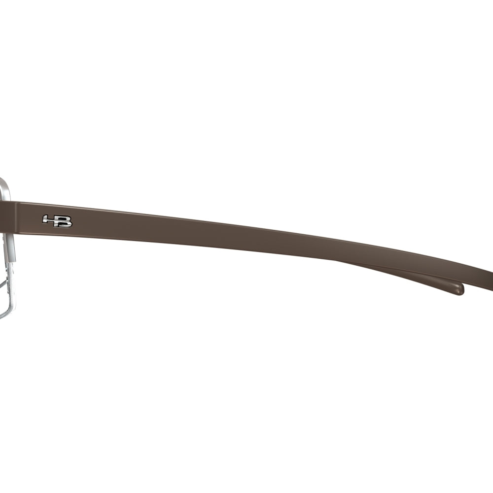 Óculos de Grau HB Mxfusion M 93071 M. Nickel / Matte Café - 54 mm