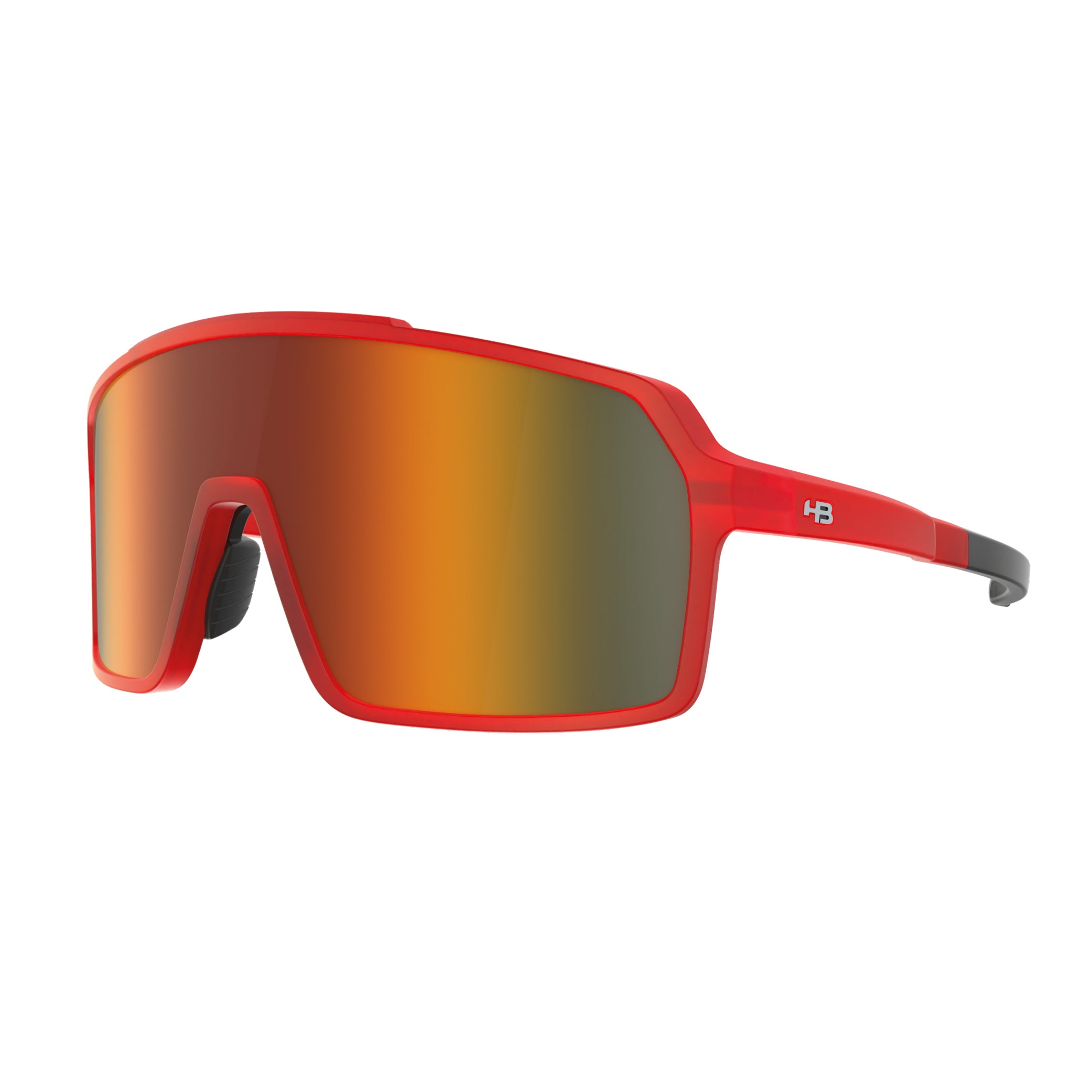 HB Grinder Matte Dark Red/ Orange Espelhado
