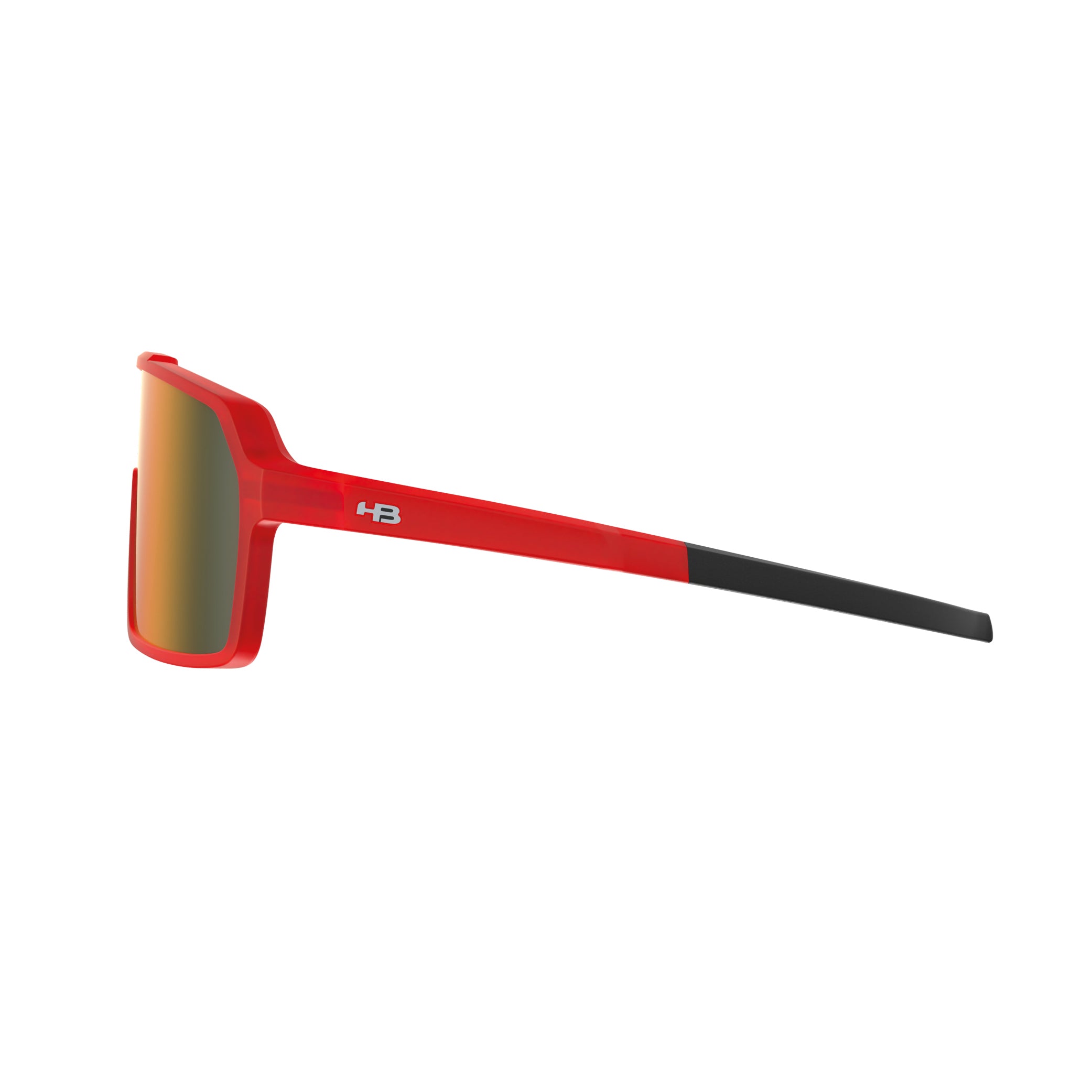 HB Grinder Matte Dark Red/ Orange Espelhado