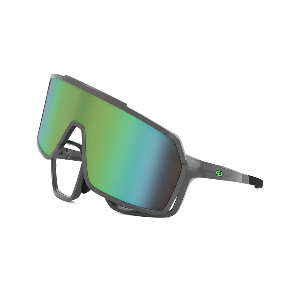 HB Presto Clip On Graphene/ Green/ Green Chrome - Lente 5,5 cm  - Grau