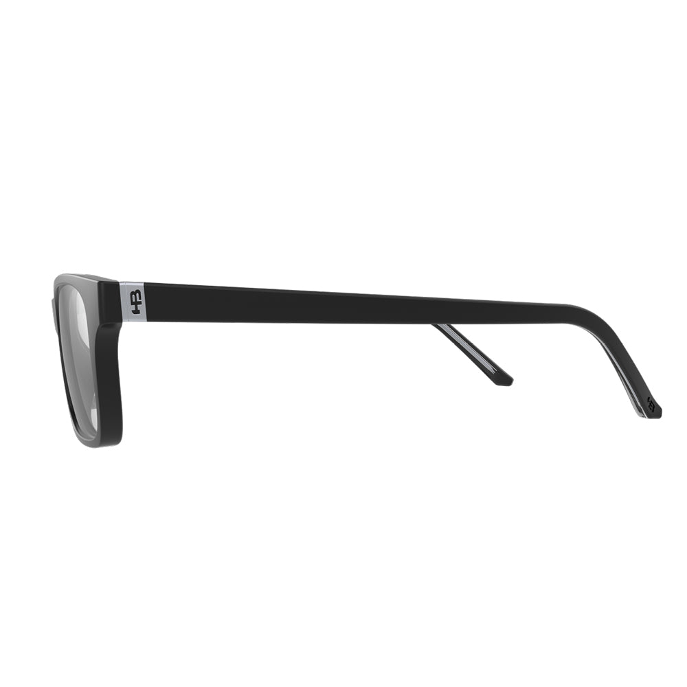 HB Polytech 2 0429 Matte Black - 52 mm - Grau