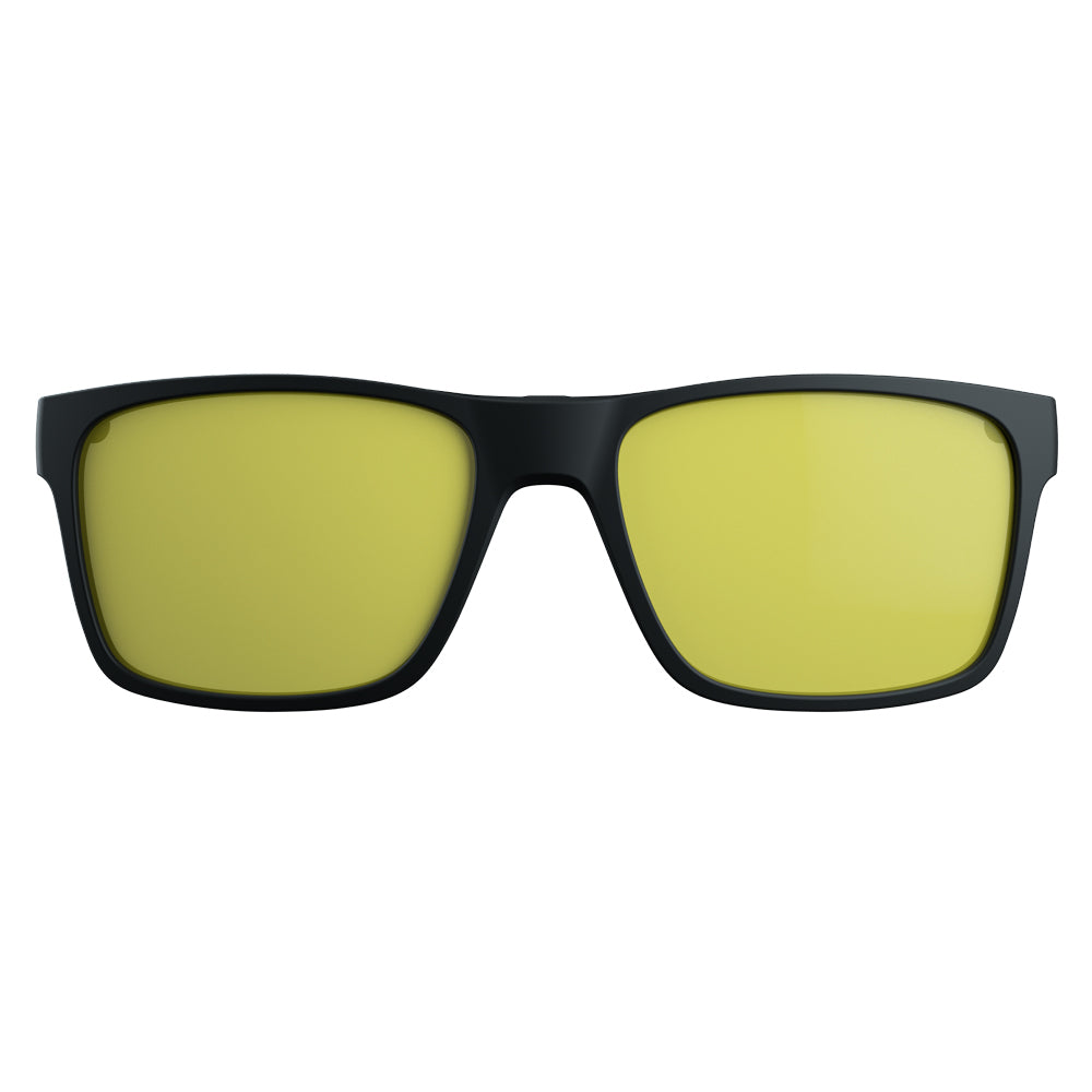 Clip On para Óculos de Grau HB Switch 0339 Matte Black/ Night Drive - Lente 5,3 cm