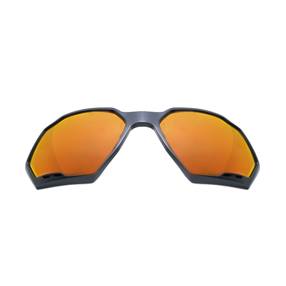 HB Rush Clip On Matte Navy / Multi Red - Lente 5,3 cm - Grau