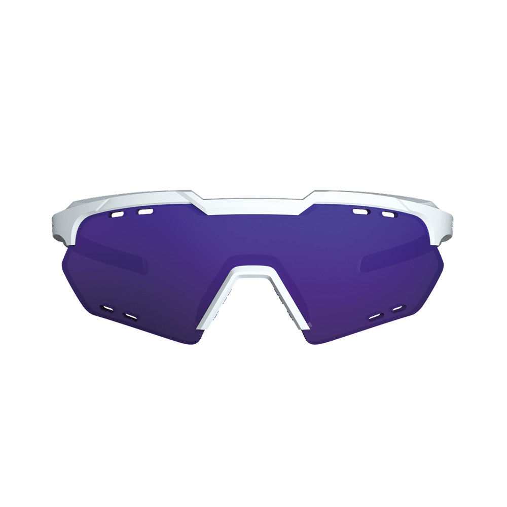 HB Shield Compact Road Pearled White / Multi Purple Unico