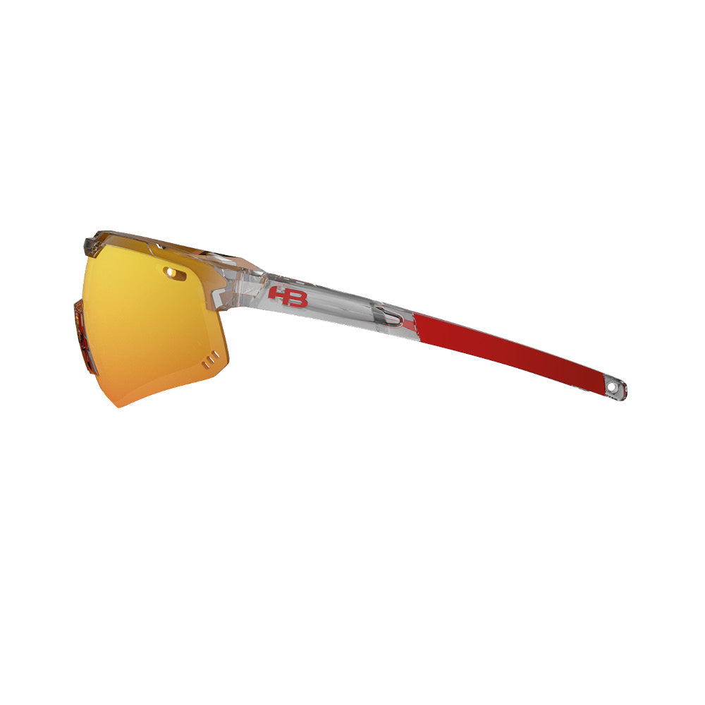 HB Shield Evo Montain Clear / Multi Red Unico