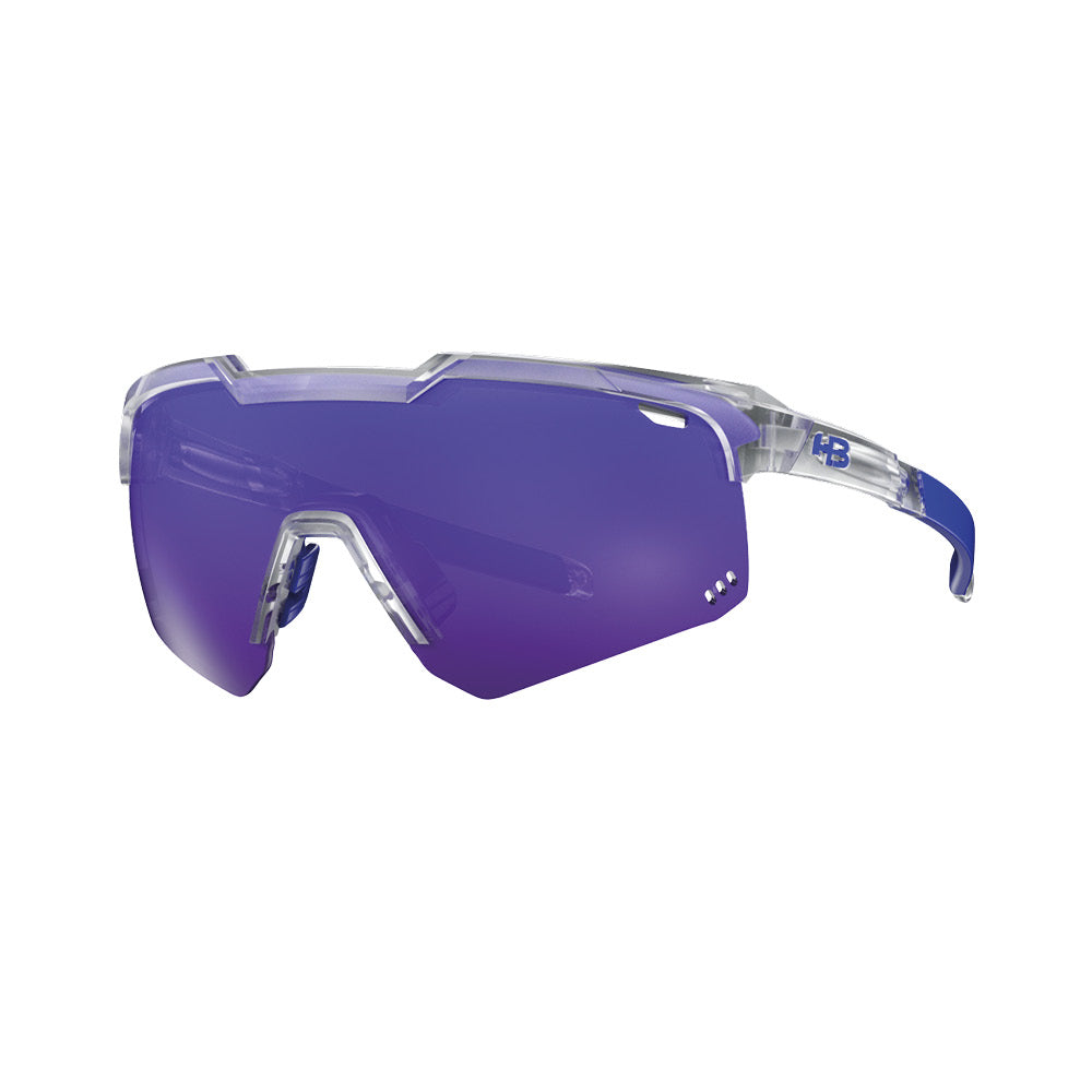 HB Shield Evo Road Clear / Multi Purple Unico