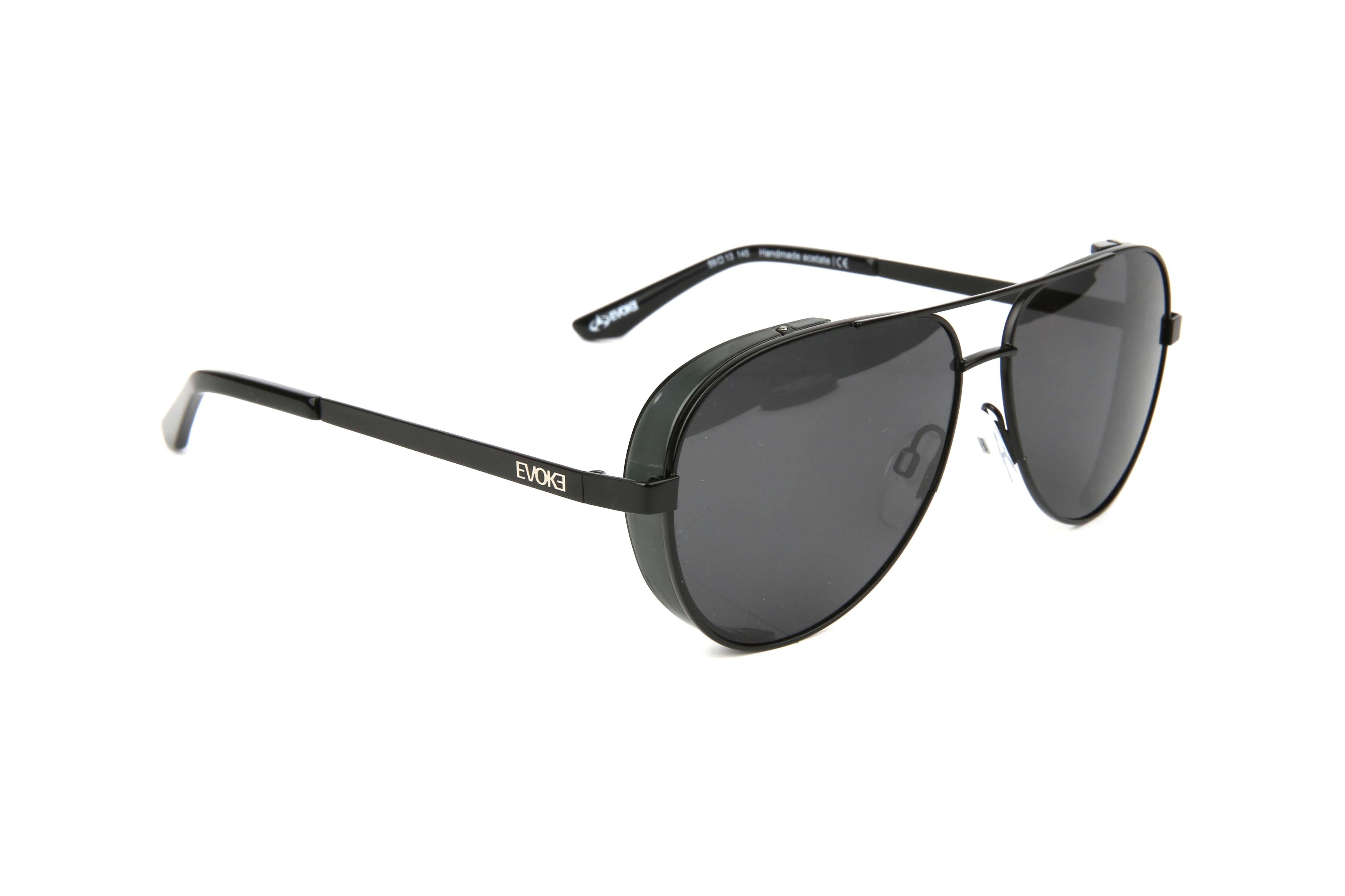 Óculos de Sol Evoke For You Ds17 09AP Black Matte/ Gray Polarized