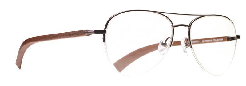 Evoke Wood Series 02 Premium Collection 01A Black Matte  - Grau