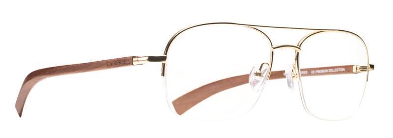 Evoke Wood Series 03 Premium Collection 04A Gold - Lente 5,4 cm - Grau