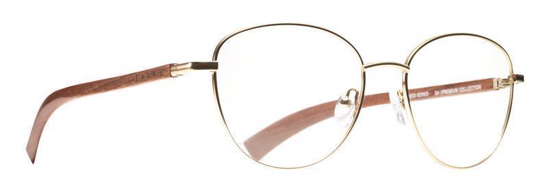 Evoke Wood Series 04 Premium Collection 04A Gold - 54 mm