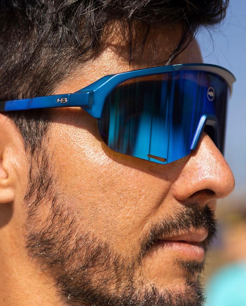 HB Edge R Matte Blue/ Blue Chrome - Sol