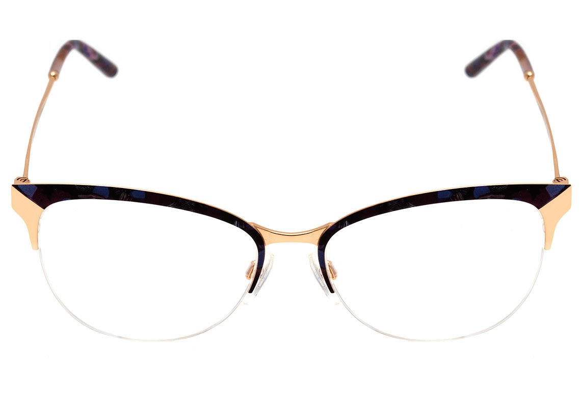 Ana Hickmann AH 1352 04A Vermelho Mesclado e Dourado Brilho - Lente 5,4 cm 04D Preto Mesclado E Dourado Brilho Lente 5,4 Cm