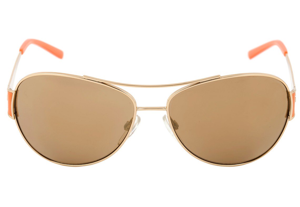 Óculos de Sol Ana Hickmann Ah 3085 04H Dourado Brilho E Laranja Fosco/ Dourado Espelhado - 61 mm