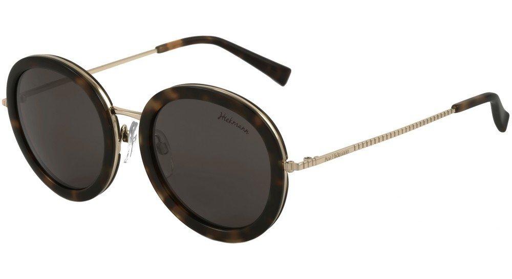 Óculos de Sol Ana Hickmann Ah 3122 G21 Marrom Mesclado E Dourado/ Marrom - Lente 5,1 Cm