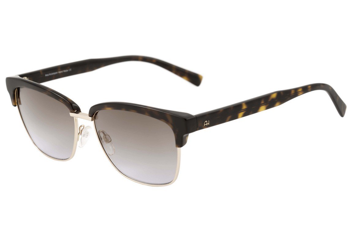 Óculos de Sol Ana Hickmann Ah 3139 G22 Marrom Mesclado/ Marrom Degradê - 57 mm