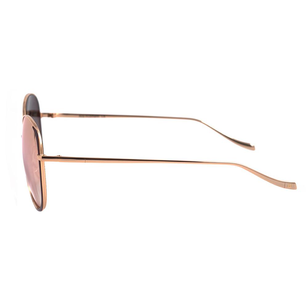 Óculos de Sol Ana Hickmann Ah 3156 07B Vinho E Dourado Brilho/ Rosa Espelhado - 58 mm