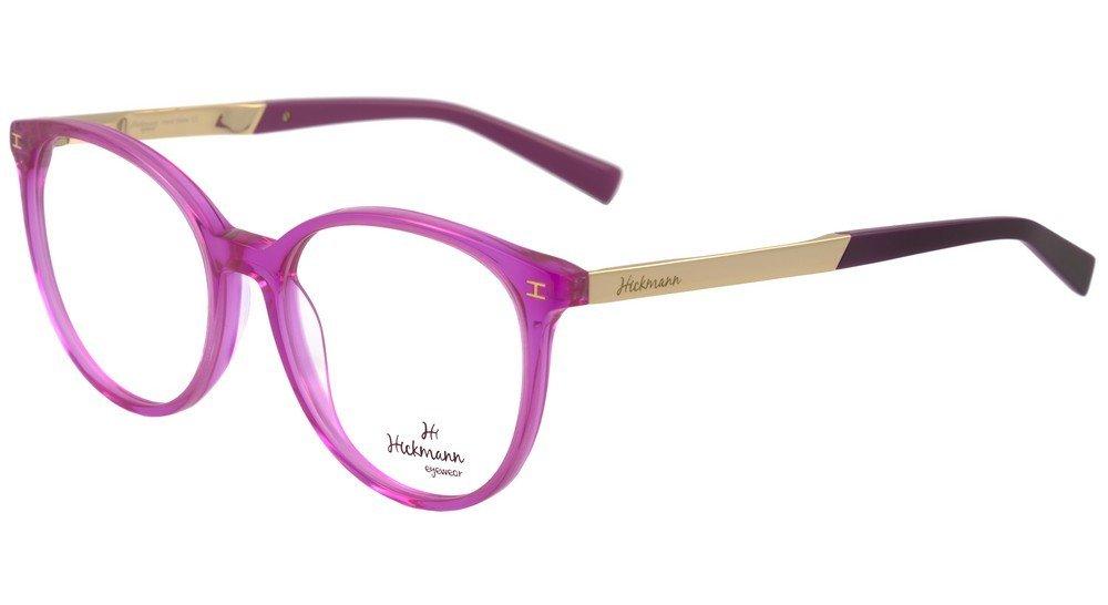 Óculos de Grau Ana Hickmann Ah 6009 T01 Rosa Tranlúcido E Roxo - 53 mm