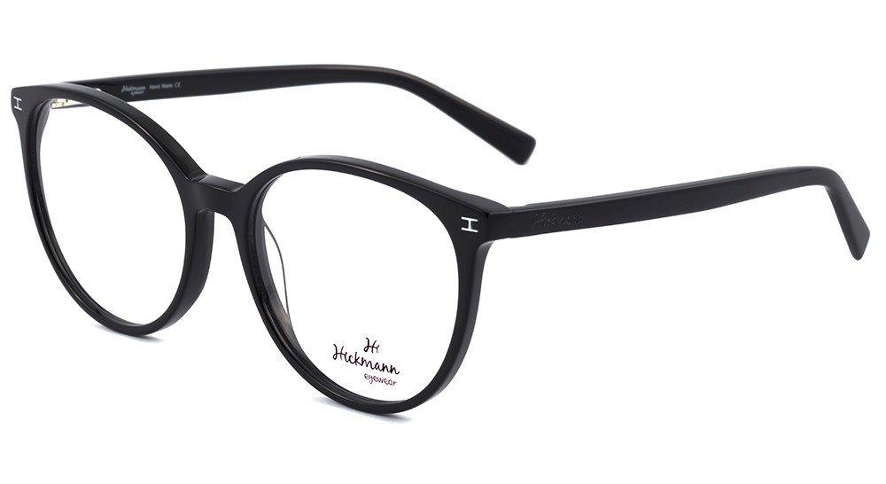 Óculos de Grau Ana Hickmann Ah 6010 A01 Preto Brilho - 53 mm