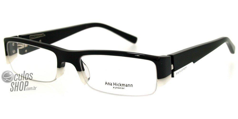 Óculos de Grau Ana Hickmann Ah 6096 D75 - 51 mm