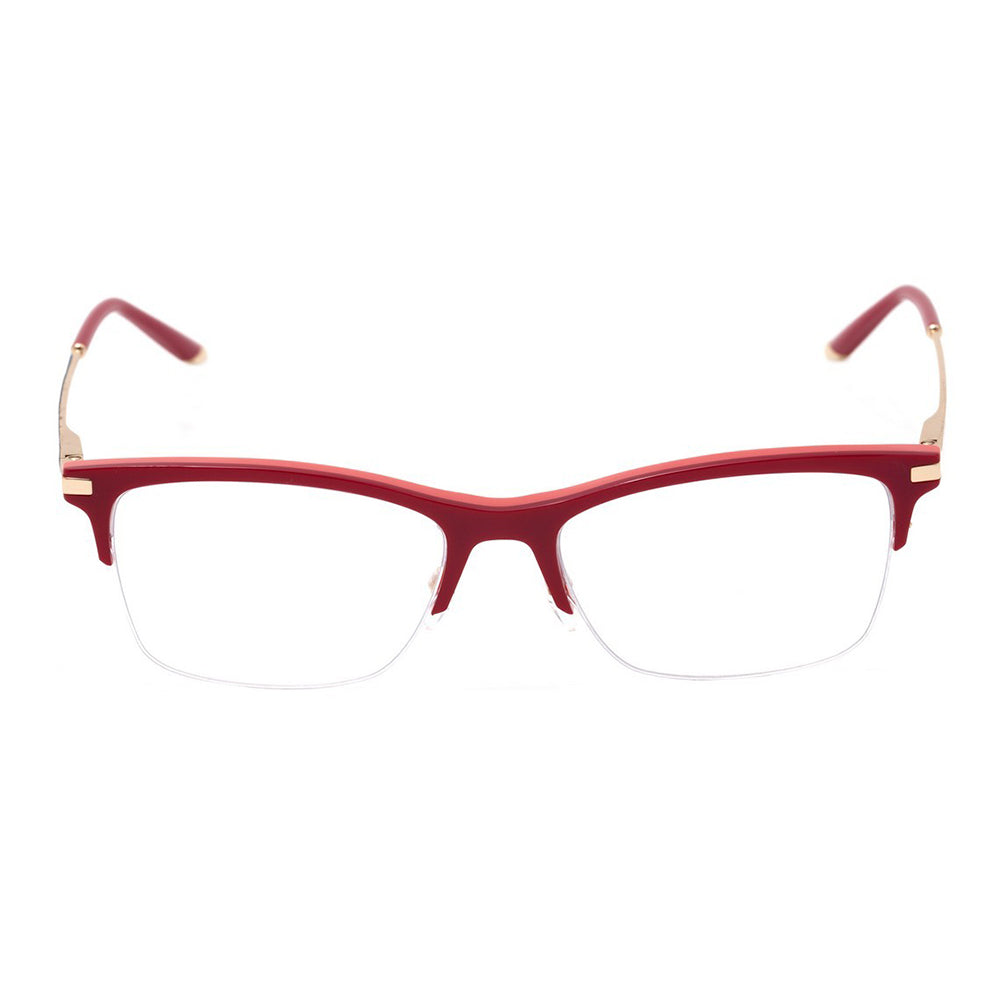 Ana Hickmann AH6302 H03 Vermelho E Dourado Brilho - Grau - 54 mm