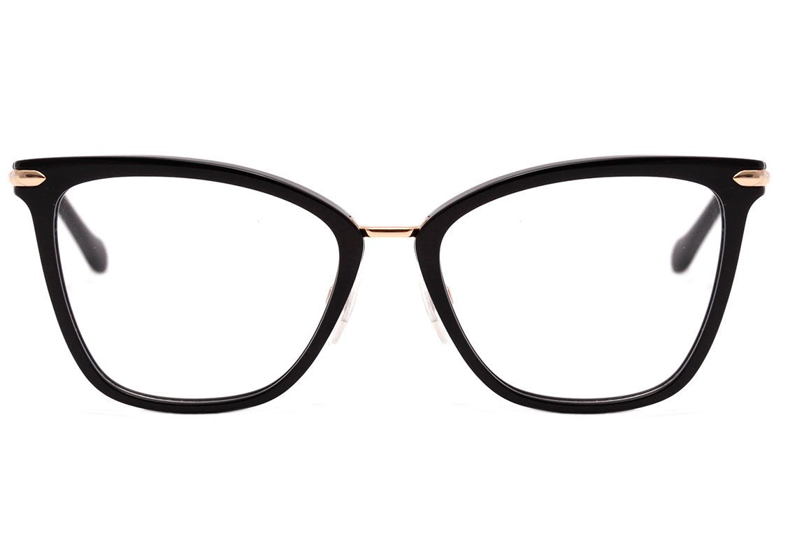 Óculos de Grau Ana Hickmann AH 6363 A01 Preto Brilho 54 mm
