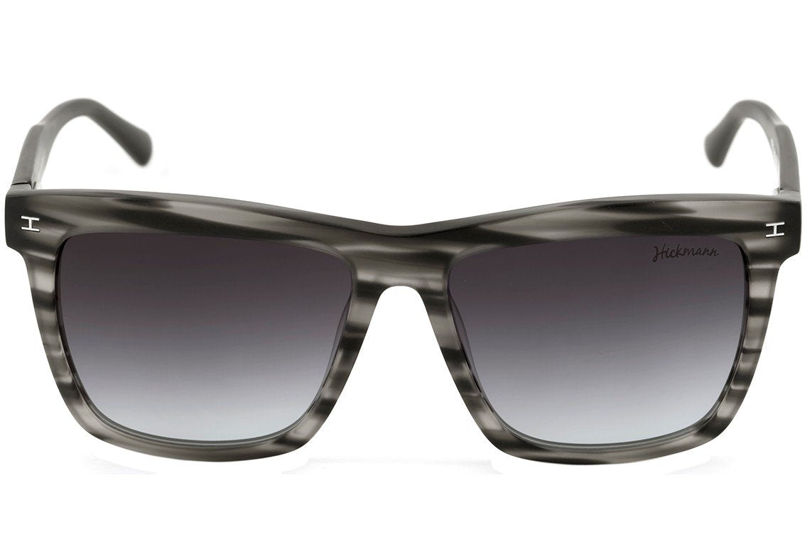 Óculos de Sol Ana Hickmann Ah 9010 E02 Preto Mesclado E Preto Fosco/ Preto Degradê - 54 mm