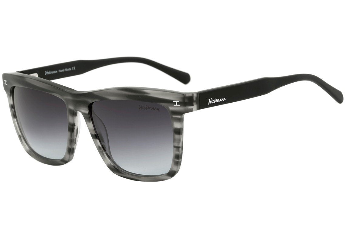 Óculos de Sol Ana Hickmann Ah 9010 E02 Preto Mesclado E Preto Fosco/ Preto Degradê - 54 mm