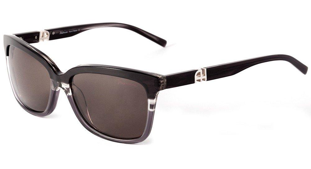 Óculos de Sol Ana Hickmann Ah 9178 H03 Preto Brilho/ Marrom- 56 mm