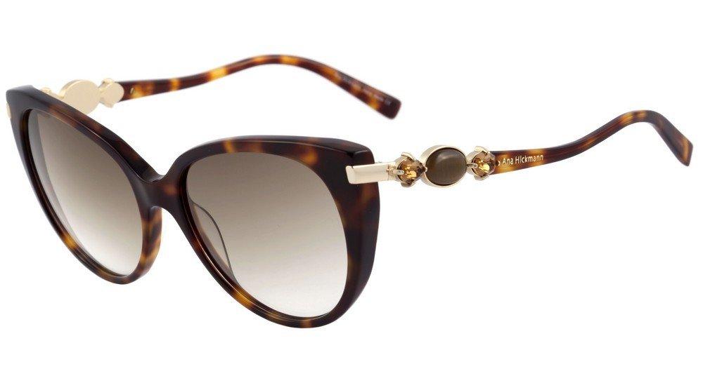 Óculos de Sol Ana Hickmann AH 9192 G21 Marrom Mesclado/ Marrom Degradê - 54 mm