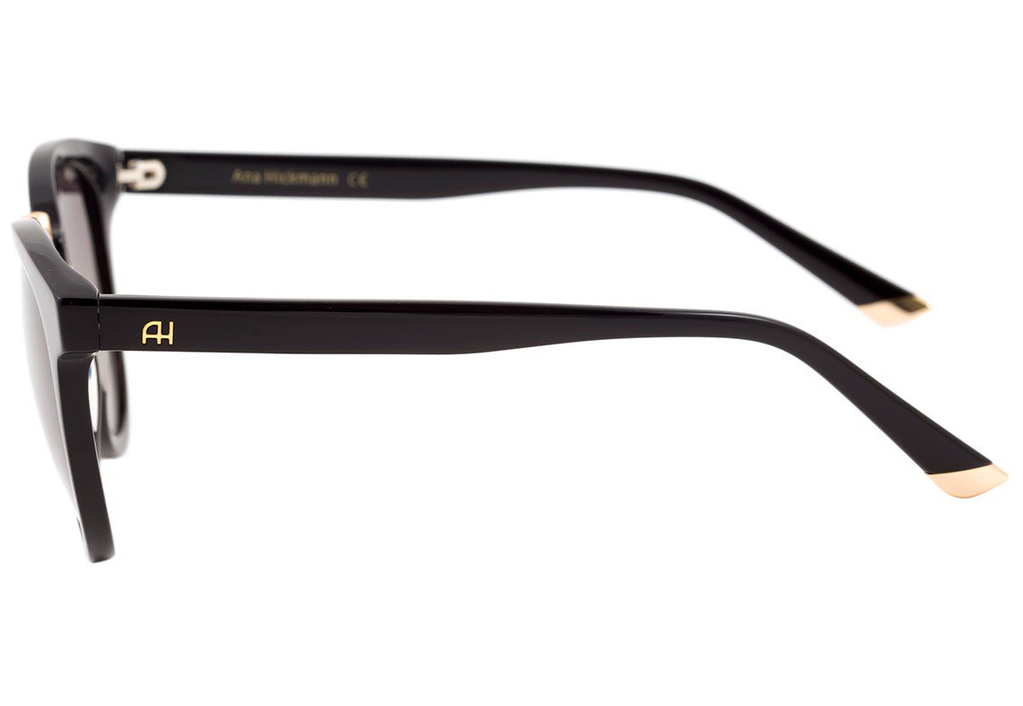 Óculos de Sol Ana Hickmann Ah 9222 G21 Marrom Mesclado E Dourado Brilho/ Marrom Degradê - 53 mm A01 Preto E Dourado Brilho/ Preto Degradê - 53 mm