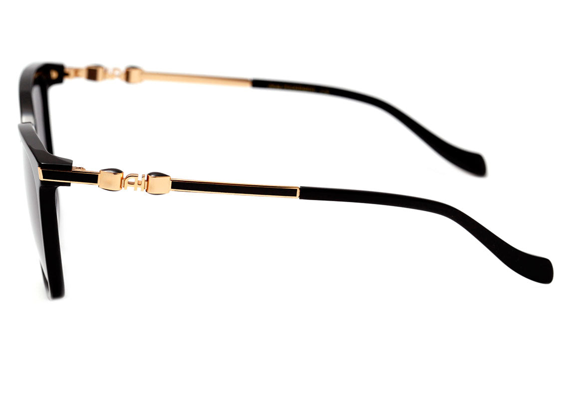 Óculos de Sol Ana Hickmann Ah 9276 A01 Preto Brilho/ Preto Degradê 54 mm