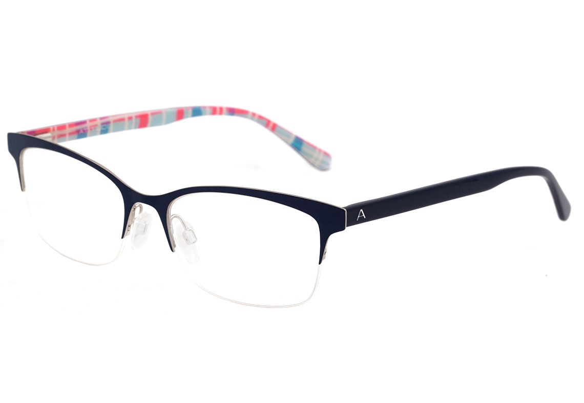 Atitude AT 1619 06A Azul Fosco e Brilho - Lente 5,2 cm - Grau