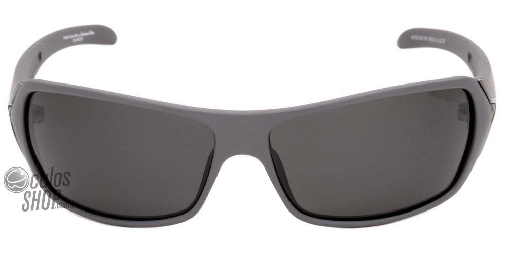 Óculos de Sol Atitude Mma At 5129 H01 Cinza Fosco/ Preto Polarizado - Lente 6,6 Cm