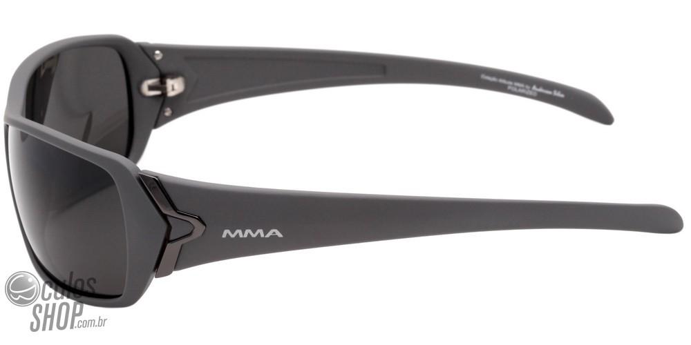 Óculos de Sol Atitude Mma At 5129 H01 Cinza Fosco/ Preto Polarizado - Lente 6,6 Cm