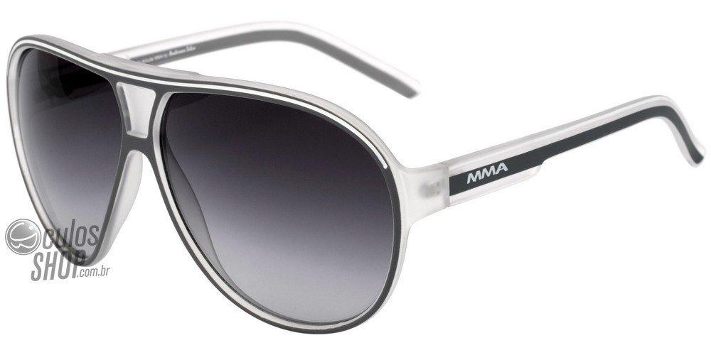 Óculos de Sol Atitude Mma At 5155 H07 Cinza E Transparente/ Preto Degradê - Lente 6,2 Cm