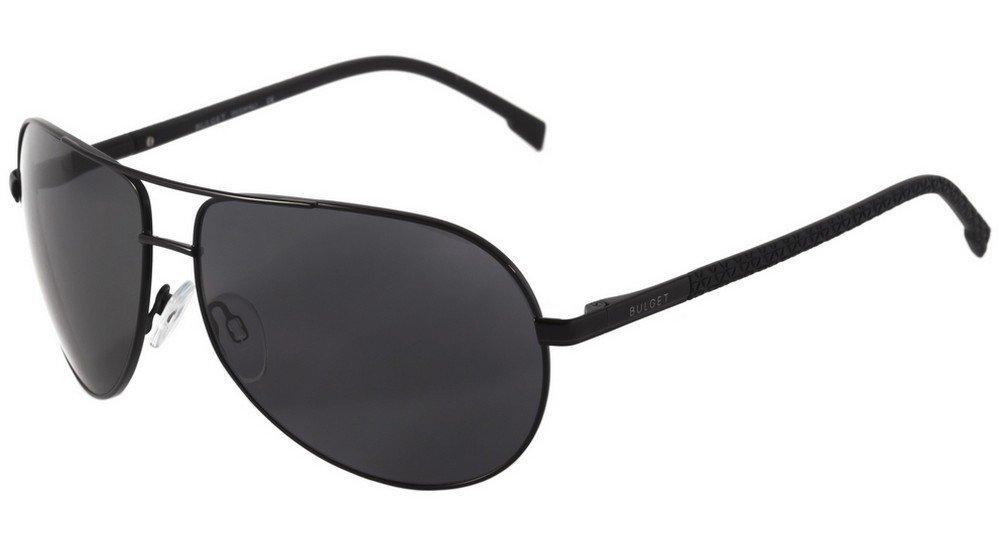 Óculos de Sol Bulget Bg 3128 09B Preto Fosco/ Preto - Lente 6,4 Cm