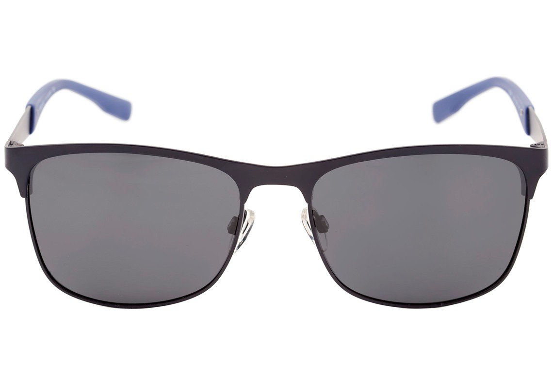 Óculos de Sol Bulget Bg 3171 06B Azul Fosco/ Preto Polarizado - 57 mm